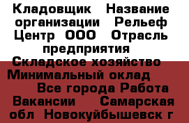 Кладовщик › Название организации ­ Рельеф-Центр, ООО › Отрасль предприятия ­ Складское хозяйство › Минимальный оклад ­ 28 000 - Все города Работа » Вакансии   . Самарская обл.,Новокуйбышевск г.